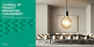 Journal cover of Journal of Product Innovation Management 
