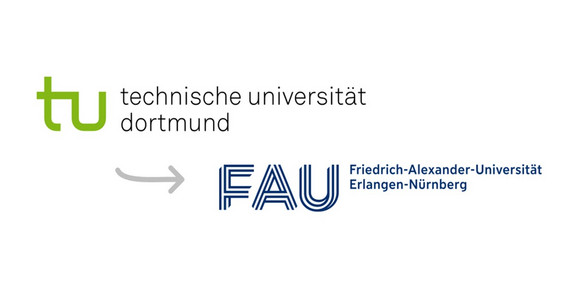 Logos der TU Dortmund und Uni Nürnberg-Erlangen