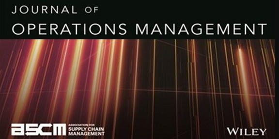Cover of Journal of Operations Management